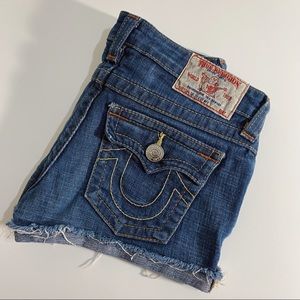 True Religion Girl’s Size 10 Denim Shorts